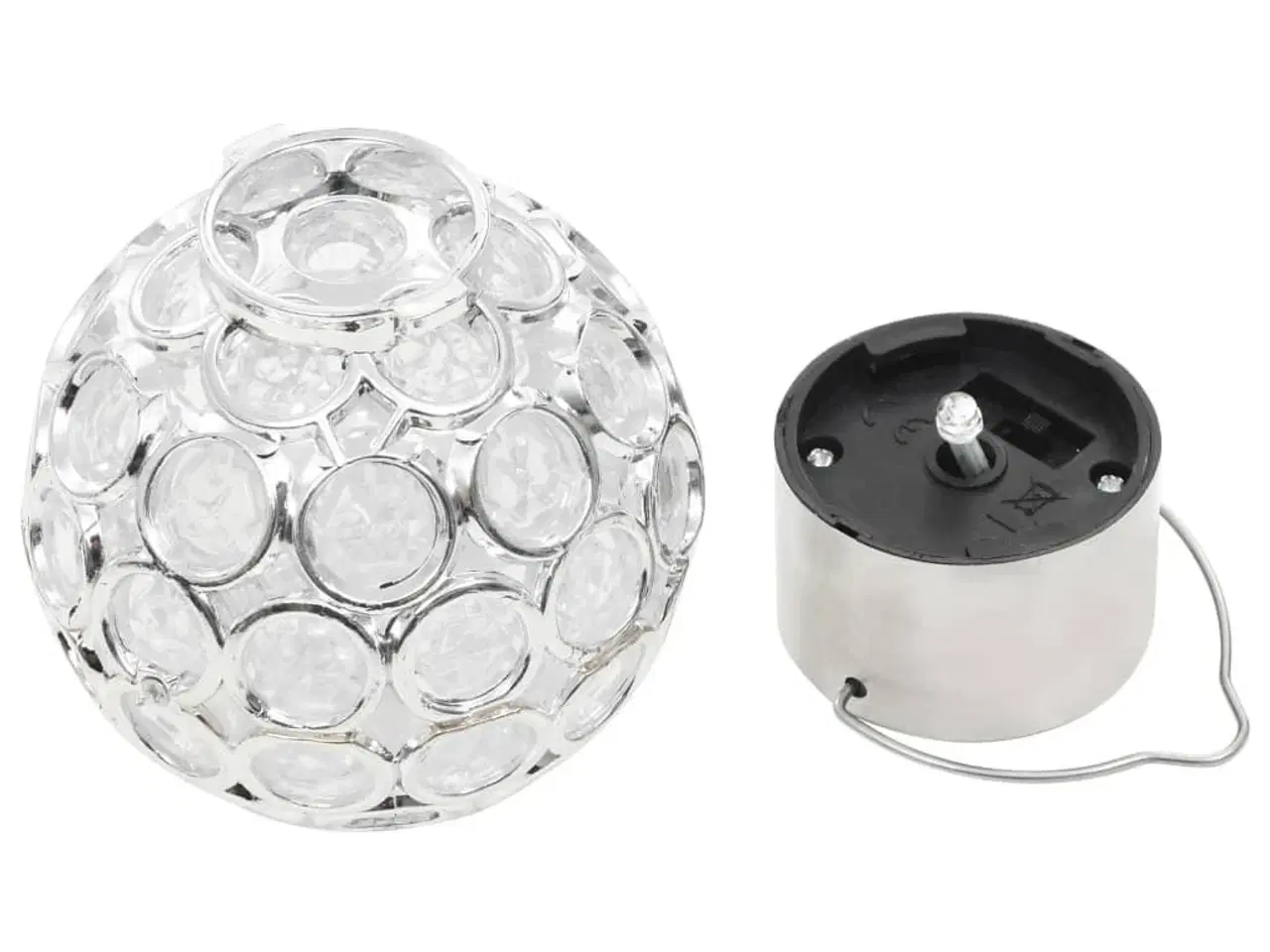 Billede 7 - Hængende LED-solcellelamper 8 stk. RGB-farver