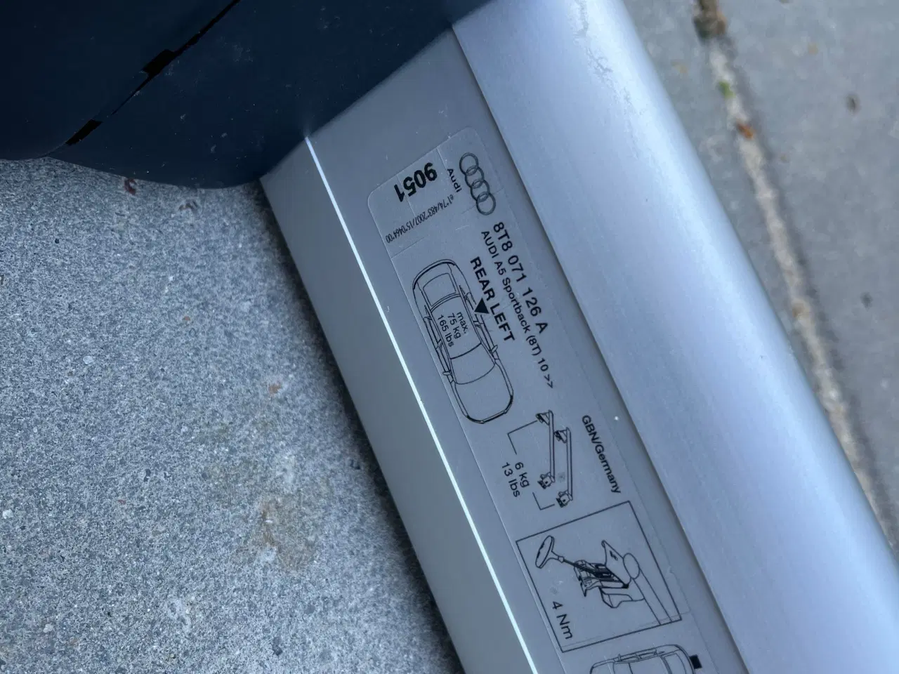 Billede 3 - Tagbøjler til Audi A5