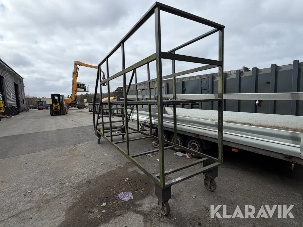 Billede 3 - Jern trappe