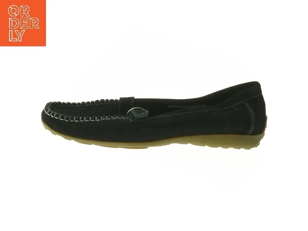 Billede 1 - Sorte damesko i ruskind (str. 37)