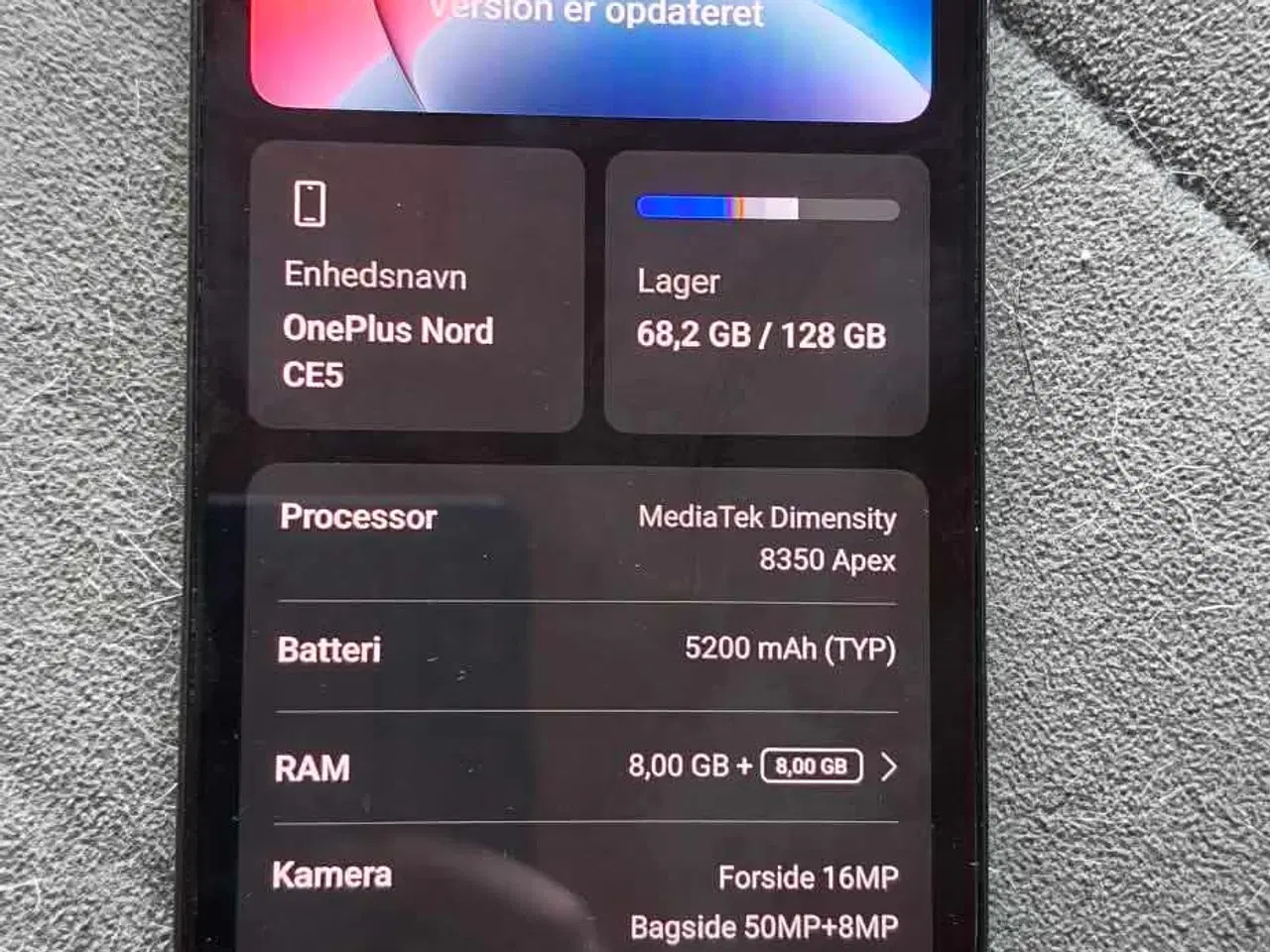 Billede 1 - OnePlus Nord ce5