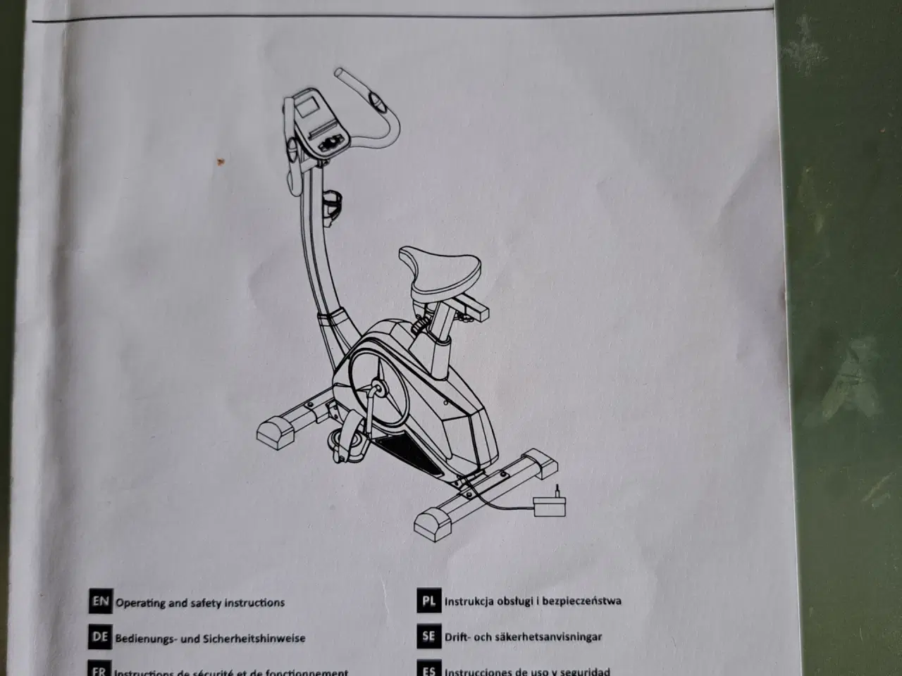 Billede 7 -  Motionscykel, næsten ny. Kørt under 100 km. 