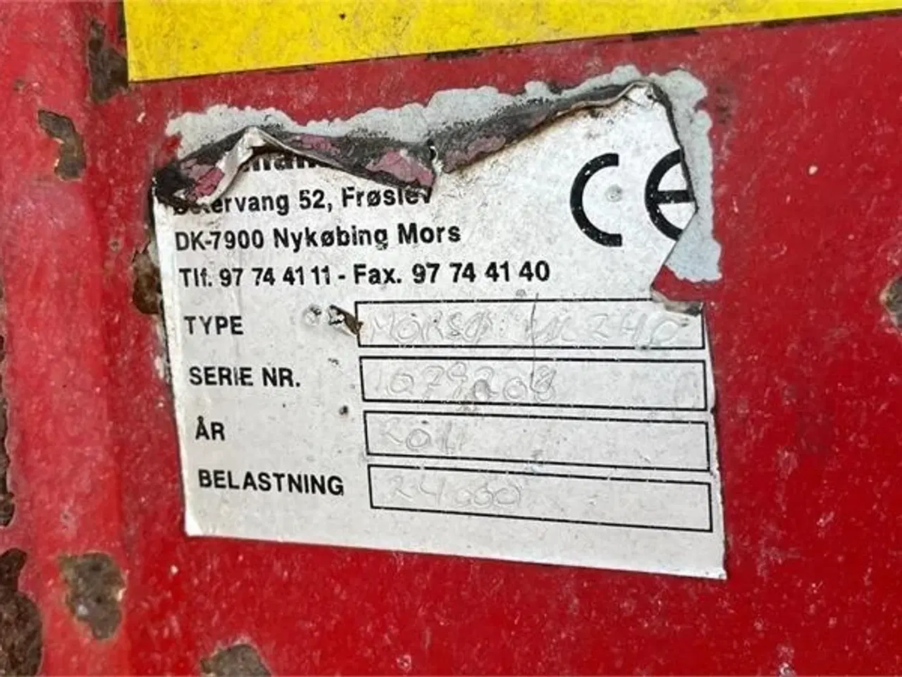 Billede 6 - Morsø Mega Line - 3 akslet tipvogn Fransk bagsmæk