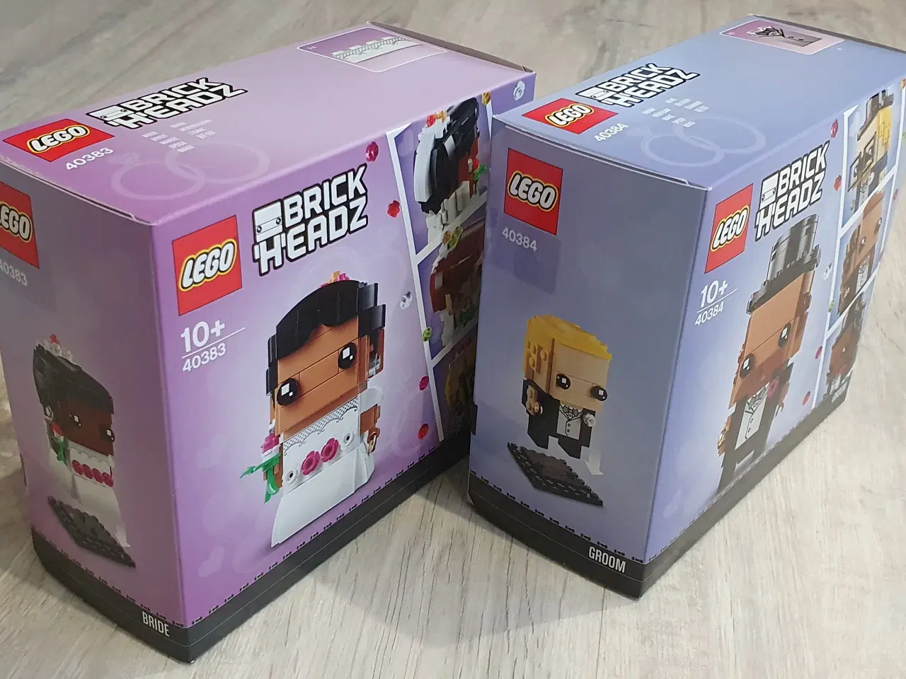 Billede 3 - Lego BrickHeadz, Brud og brudgom, 40383, 40384