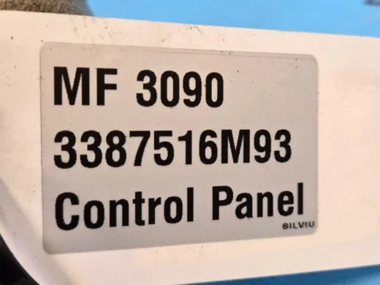 Billede 8 - Massey Ferguson 3090 Kontrol Panel 3387516M93