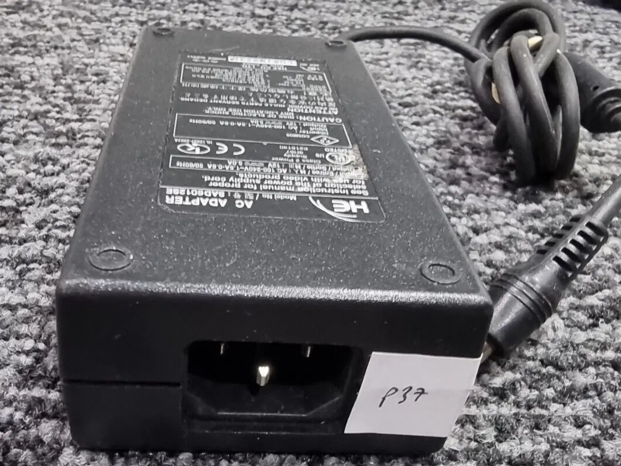 Billede 2 - HE SAD6012SE 12V 5.0A strømforsyning AC/DC adapter