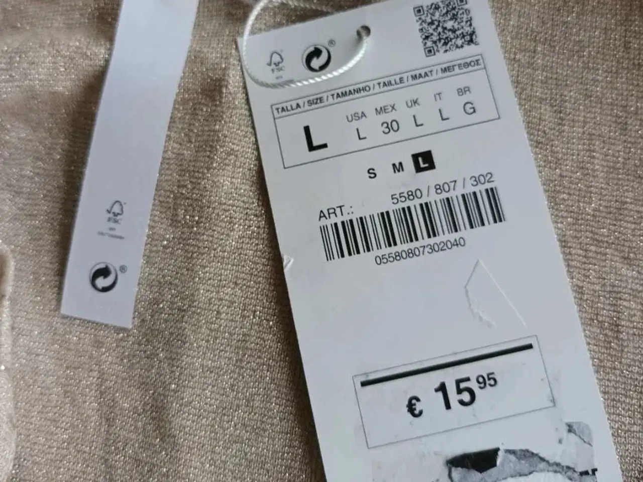 Billede 7 - Top. Zara. Large/40