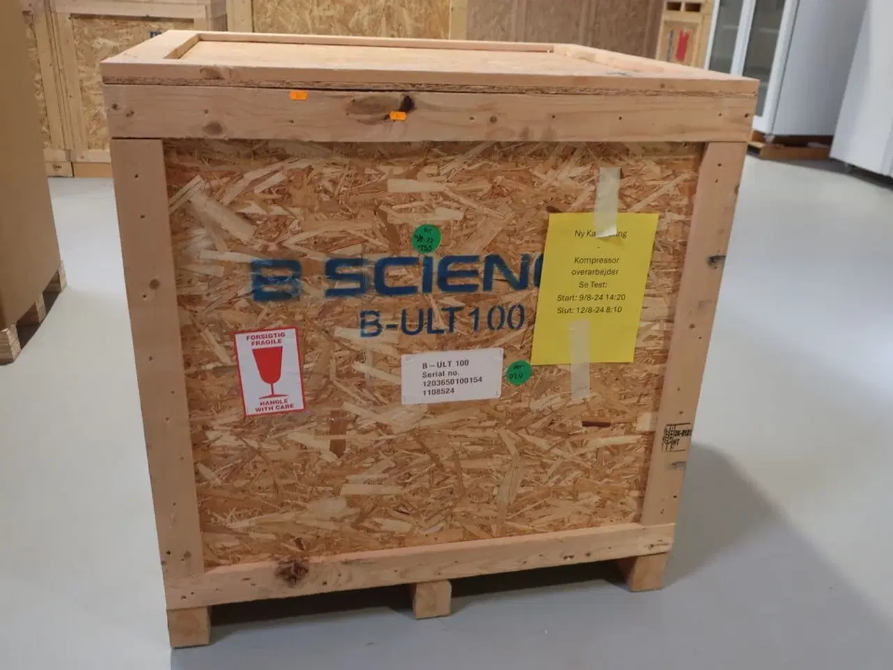 Billede 9 - Fryseskab B SCIENCE GLOBAL B-ULT 100 (kompressor overarbejder)
