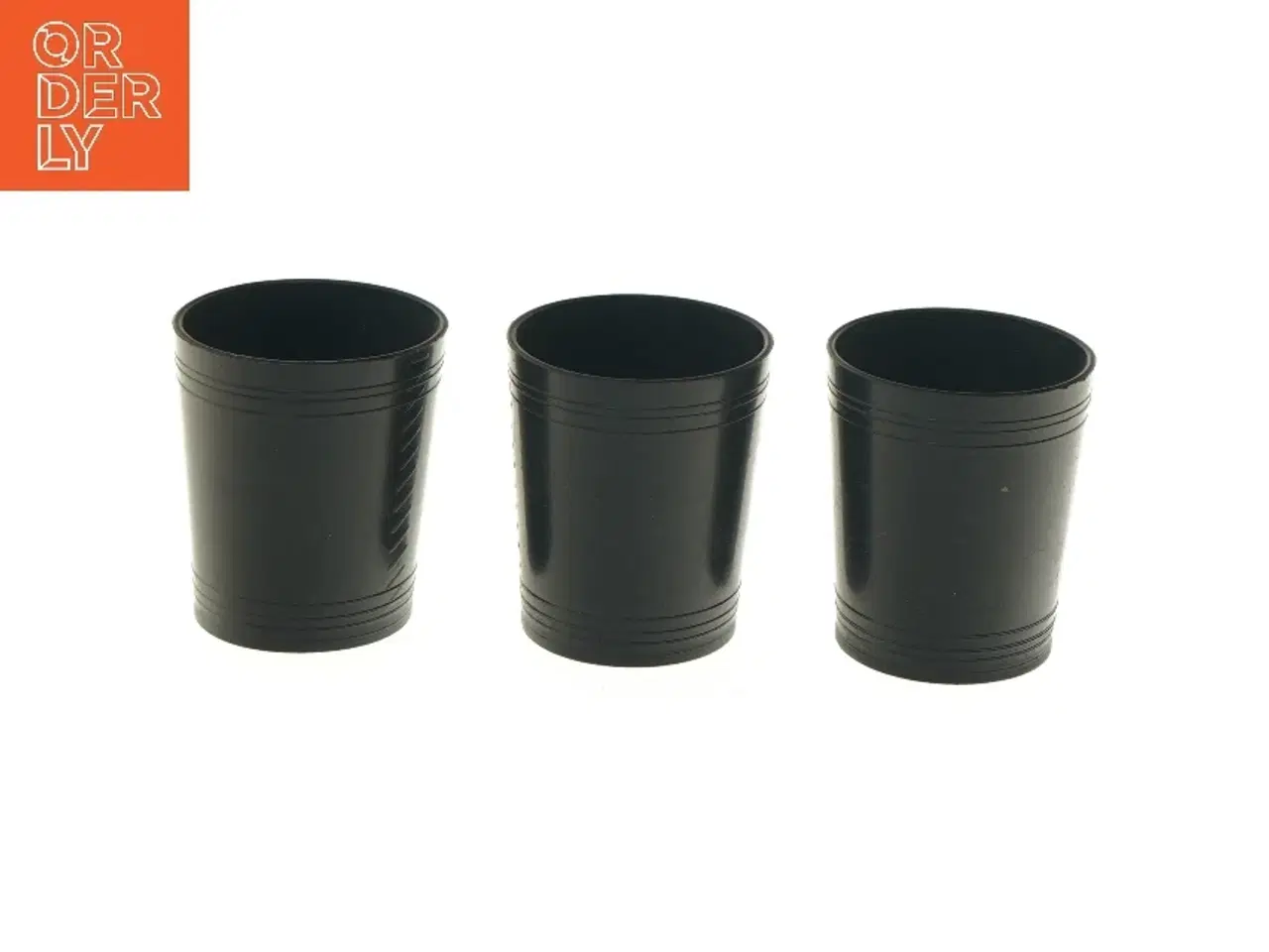 Billede 1 - Sæt af tre raflebægre (str. 8 cm)