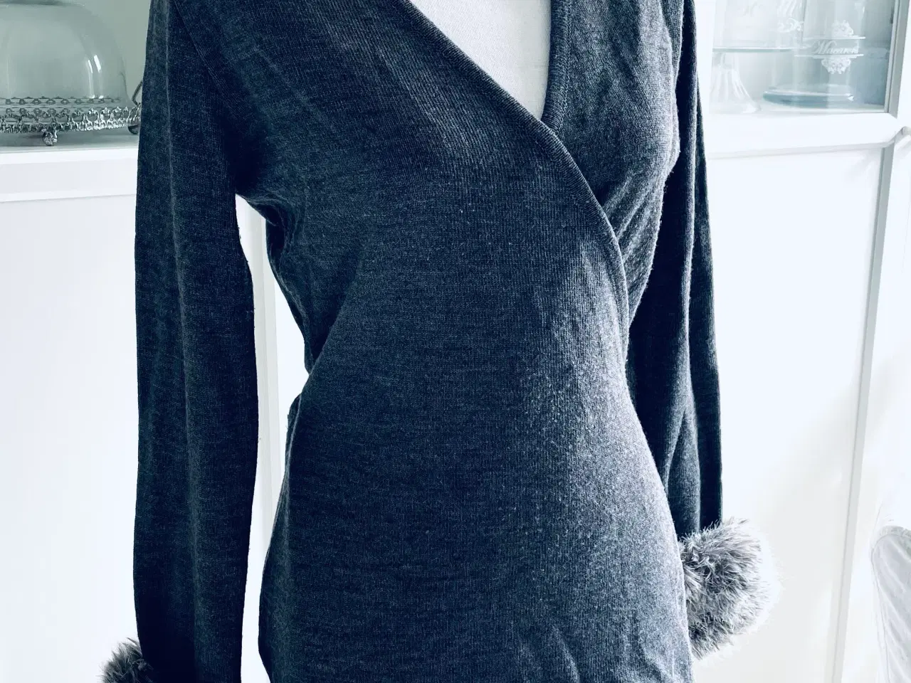 Billede 1 - Cardigan Cartoon- med uld 