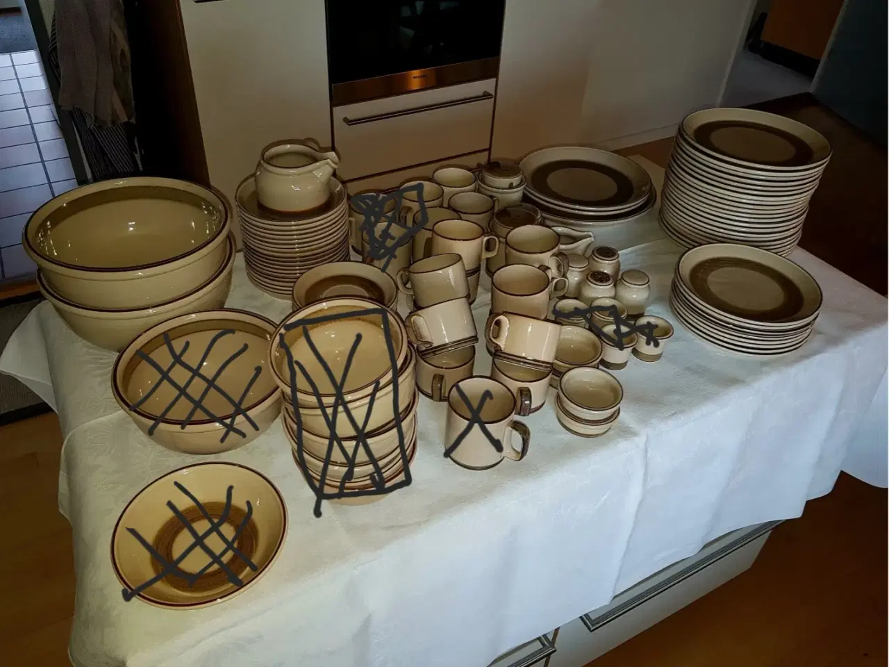Billede 1 - Bing & Grøndahl Peru - stentøjsstel