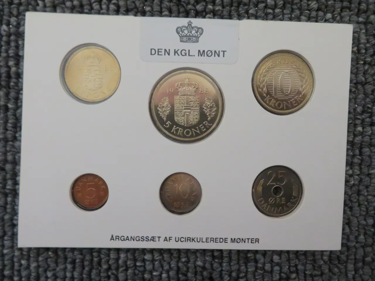 Billede 4 - DEN KGL.MØNT Årgangssæt 1988