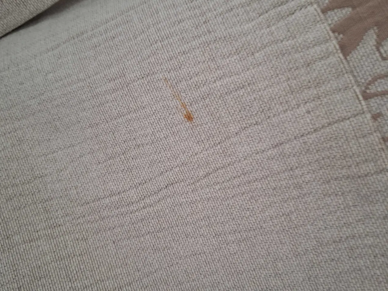 Billede 3 - Brunt m/mønster sengetæppe