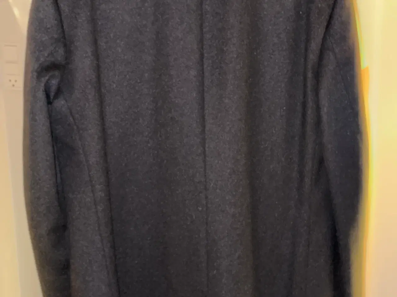 Billede 3 - Sort herre frakke, i meget god kvalitet