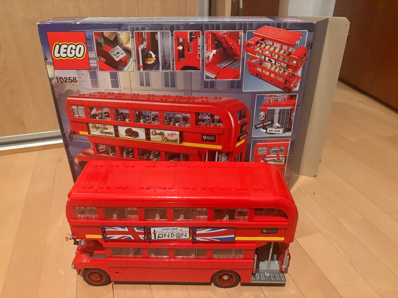 Billede 1 - LEGO 10258 London Bus – komplet med æske og manual