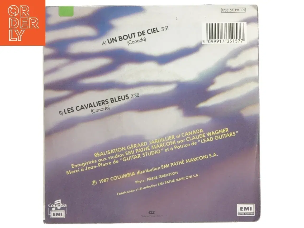 Billede 3 - Canada - Un Bout De Ciel vinyl single fra EMI