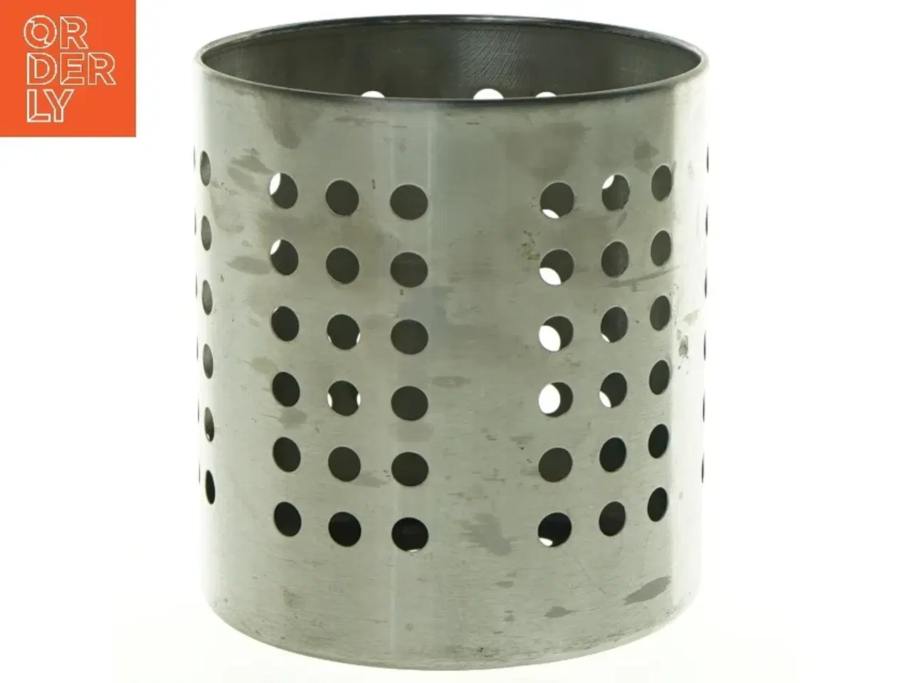 Billede 1 - Rustfrit stål bestikholder fra IKEA (str. 13. x 12 cm)