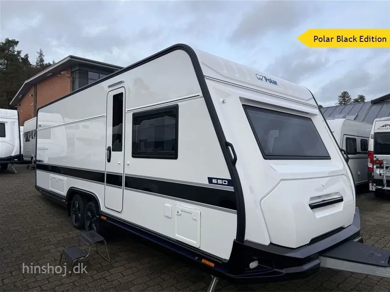 Billede 1 - 2026 - Polar BQDA 650 Black Edition    Polar vintervogn med en dejlig fritstående dobbeltseng fra Hinshøj Caravan