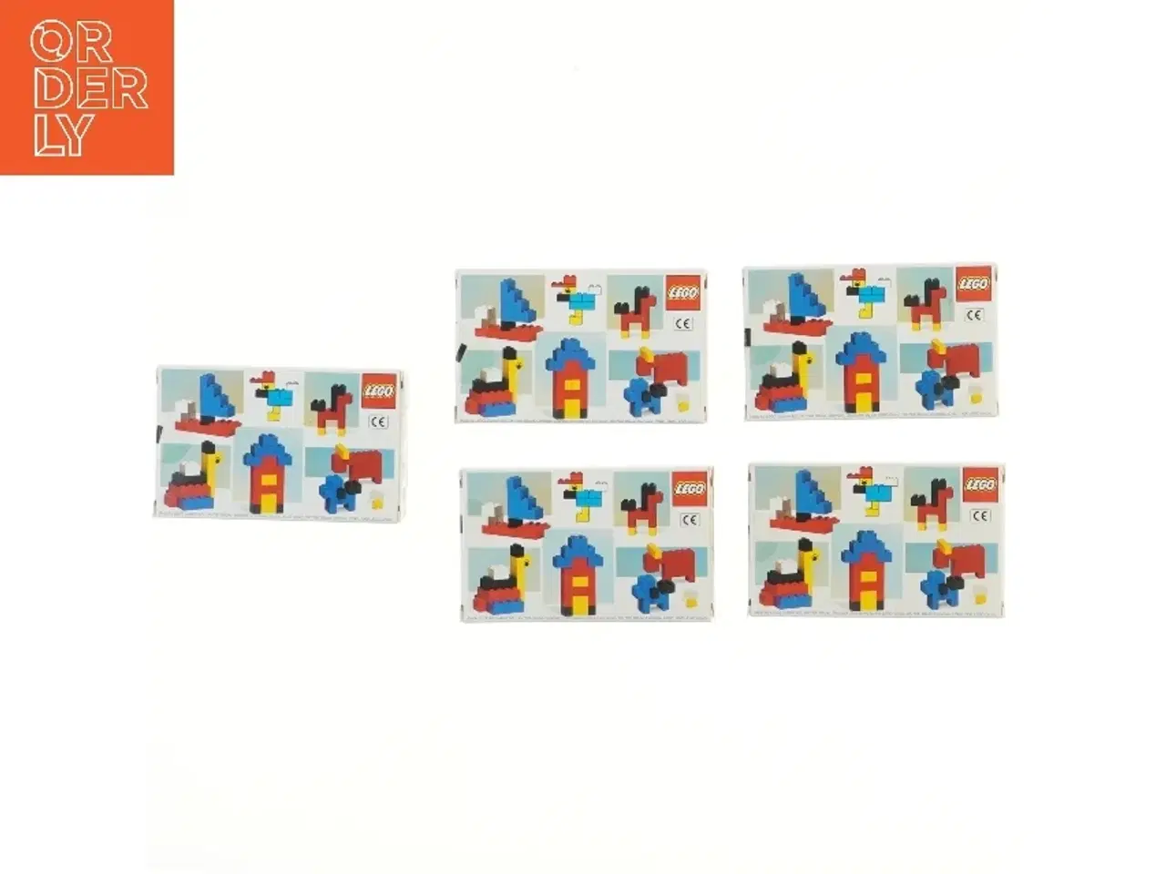 Billede 2 - LEGO sæt 5 stk fra Lego (str. 5 stk 12,5x8 cm)