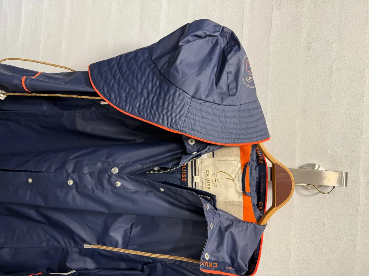 Billede 9 - Ilse Jacosen regnfrakke med sydvest mørkeblå