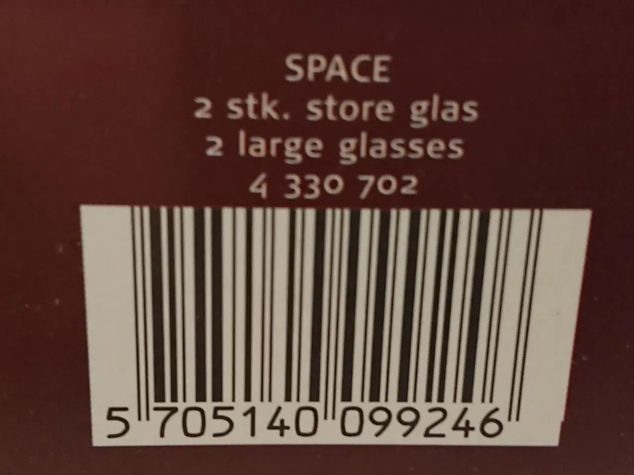 Billede 10 - Holmegaard SPACE store glas 2 stk.