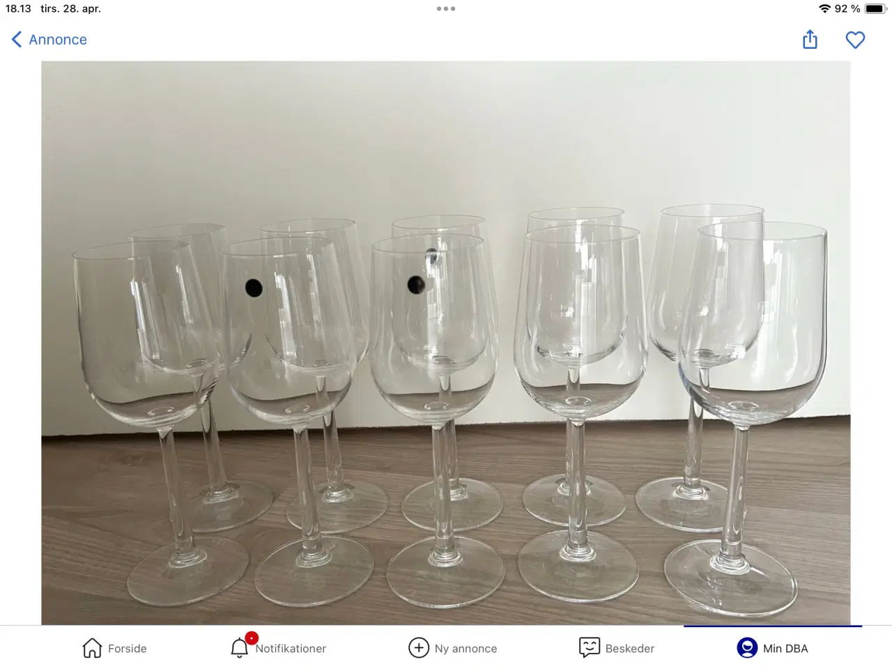 Billede 2 - Rosendahl hvidvinsglas 32 cl (10 stk.)