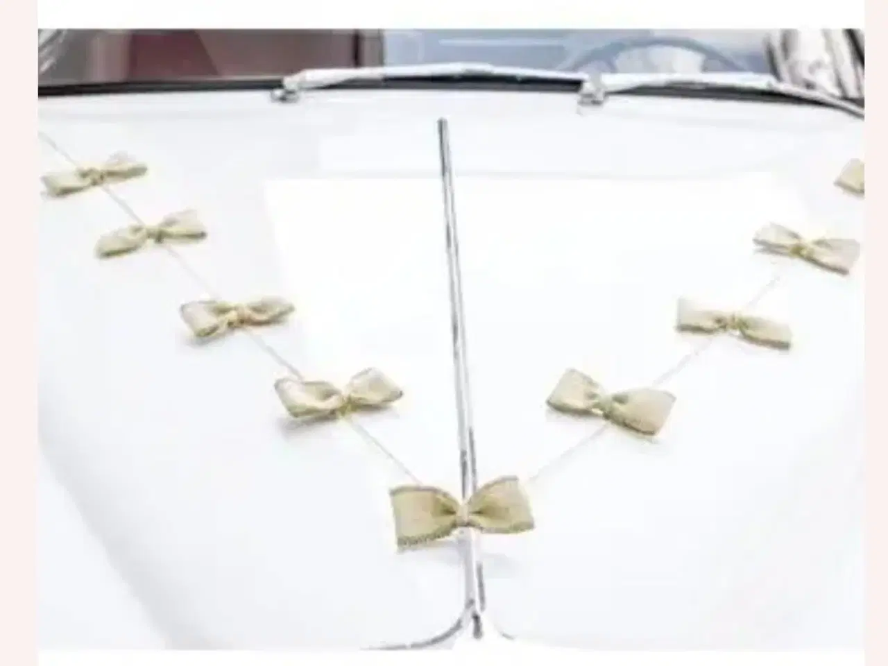 Billede 3 - Bryllups pynt til bilen