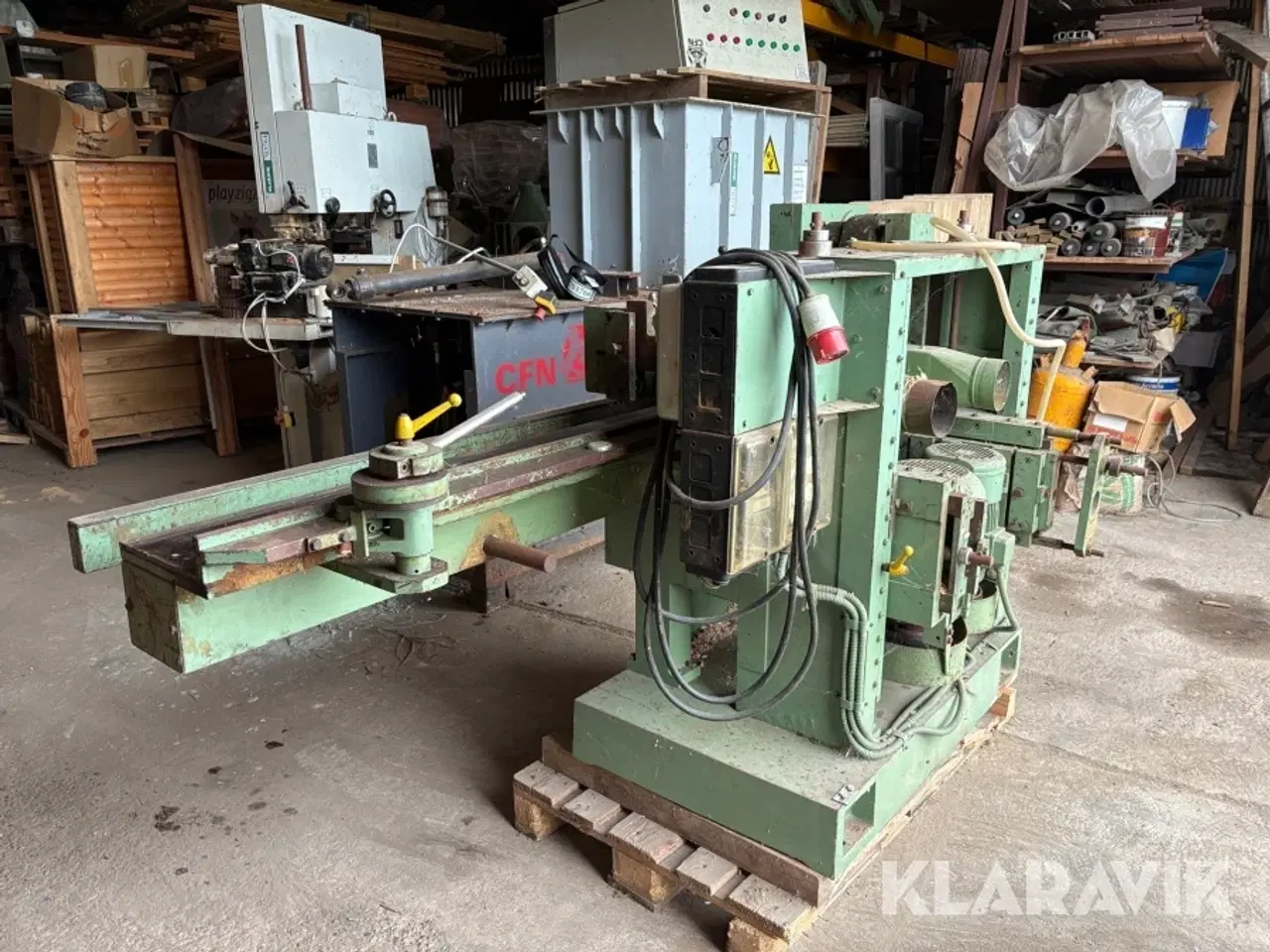 Billede 2 - 2 spindlet fræser Alfred Harbs K2V