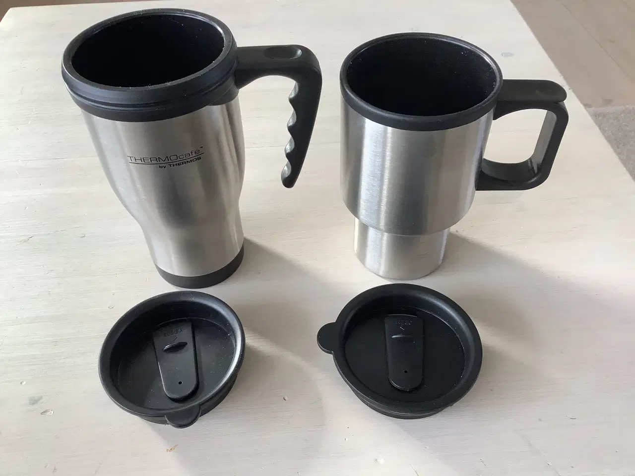 Billede 1 - Termokrus i rustfri stål med låg