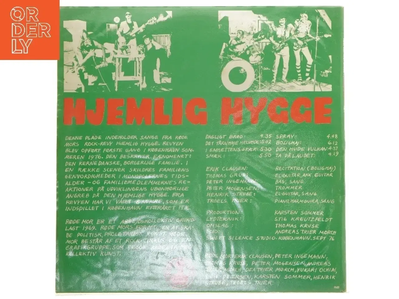 Billede 2 - Røde Mor Rock-Cirkus LP - Hjemlig Hygge fra Røde Mor
