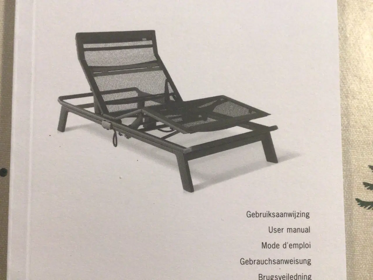 Billede 1 - Auping dobbeltseng med elevation