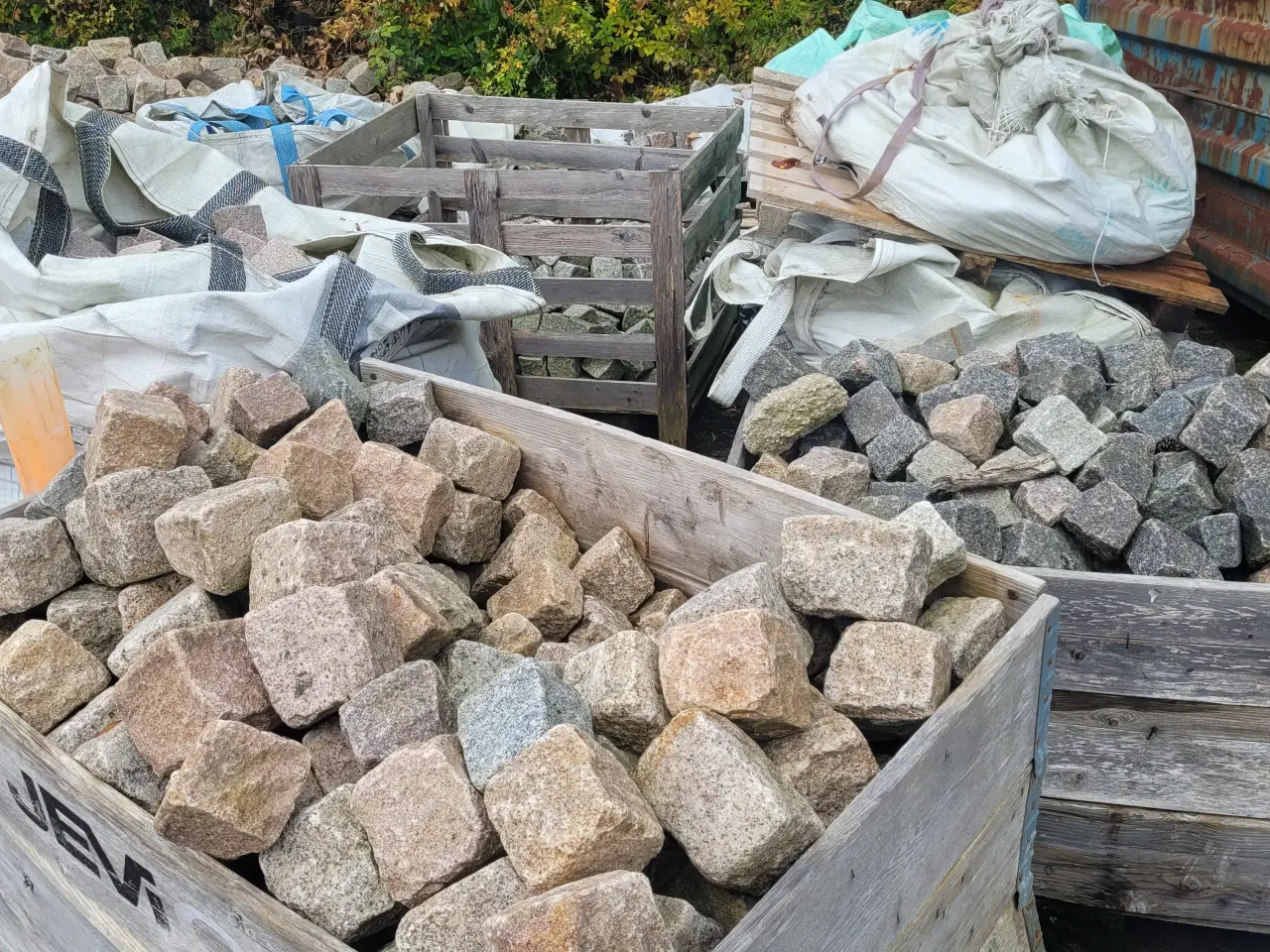 Billede 2 - Granit blandet - flere forskellige slags