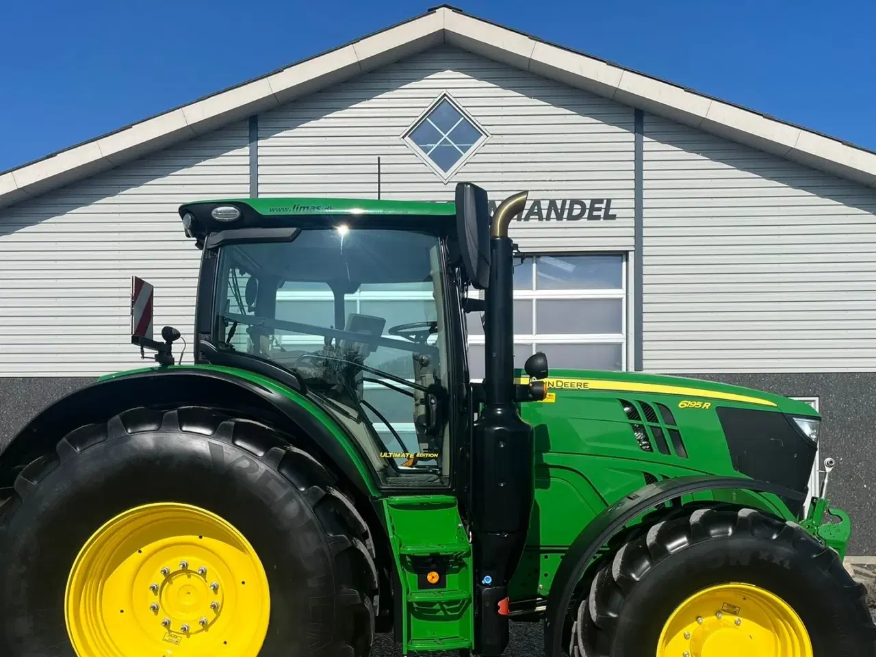 Billede 5 - John Deere 6195R Ultimate Edition, CommandPro, Meget velholdt traktor
