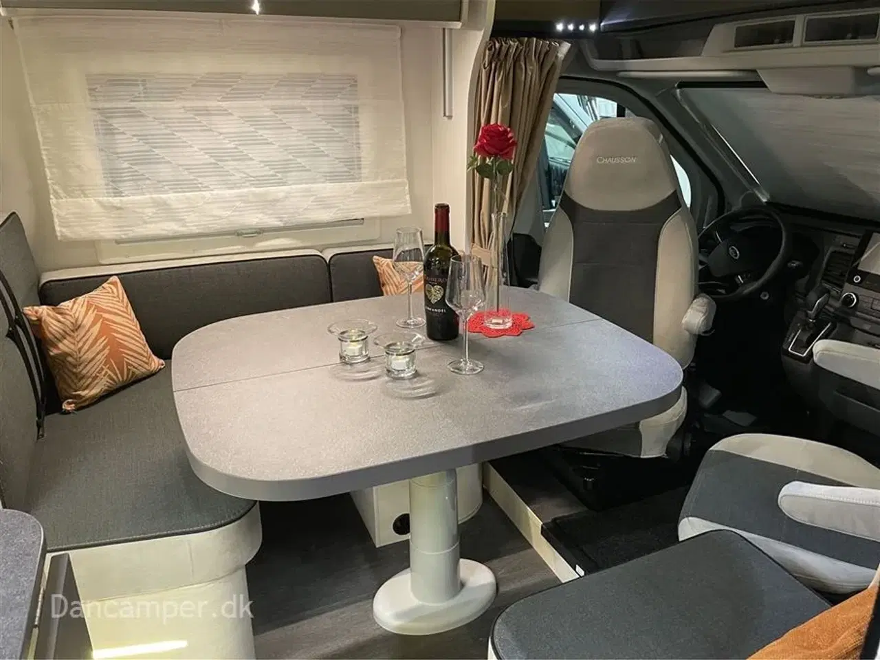 Billede 16 - 2024 - Chausson Titanium 627 ULTIMATE   Enkeltsenge + hæve-/sænkeseng, 5 selepladser, 4 sovepladser med mulighed for 5, 170Hk Aut,, Artic pakke, meget udstyr