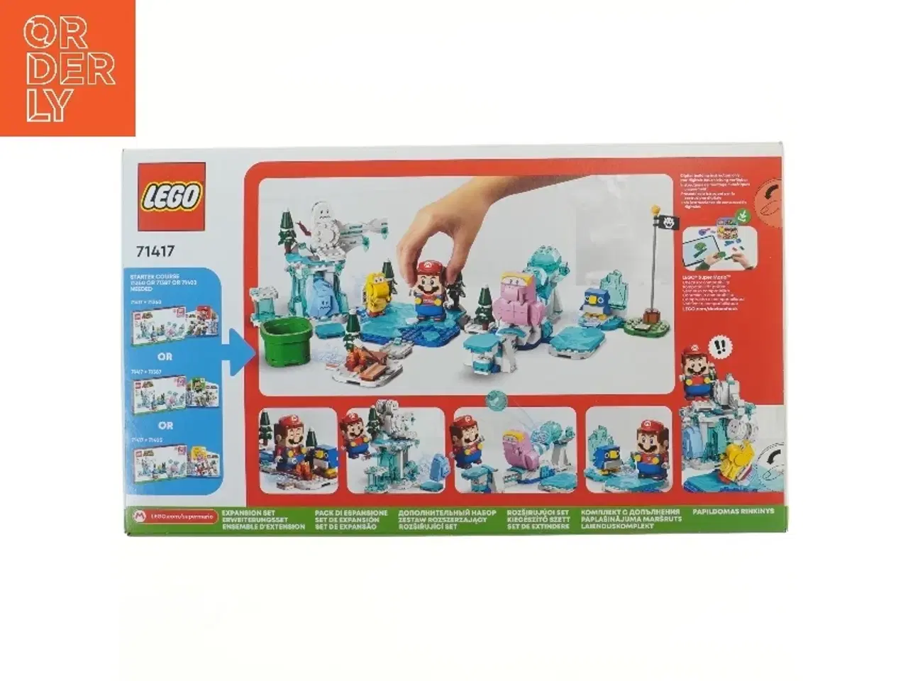 Billede 2 - LEGO Super Mario Fliprus Snow Adventure udvidelsessæt fra Lego (str. 47,5x28 cm)