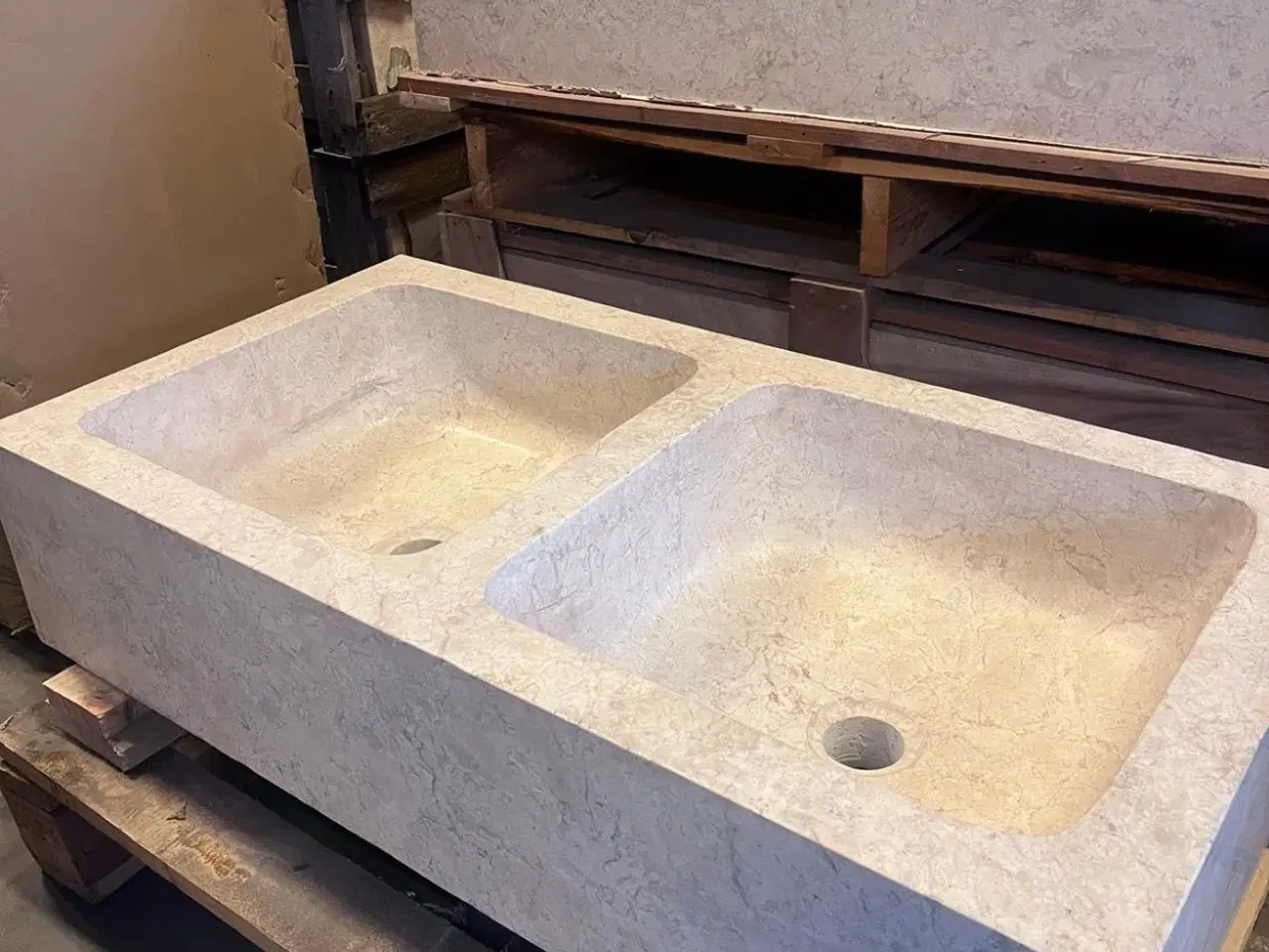 Billede 1 - Marmor køkkenvask