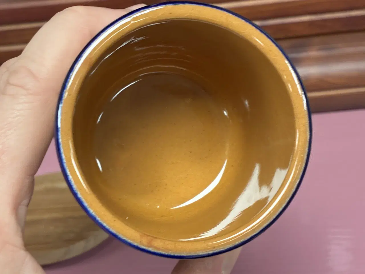 Billede 3 - Skøn lille Retro sennepskrukke fra Knabstrup