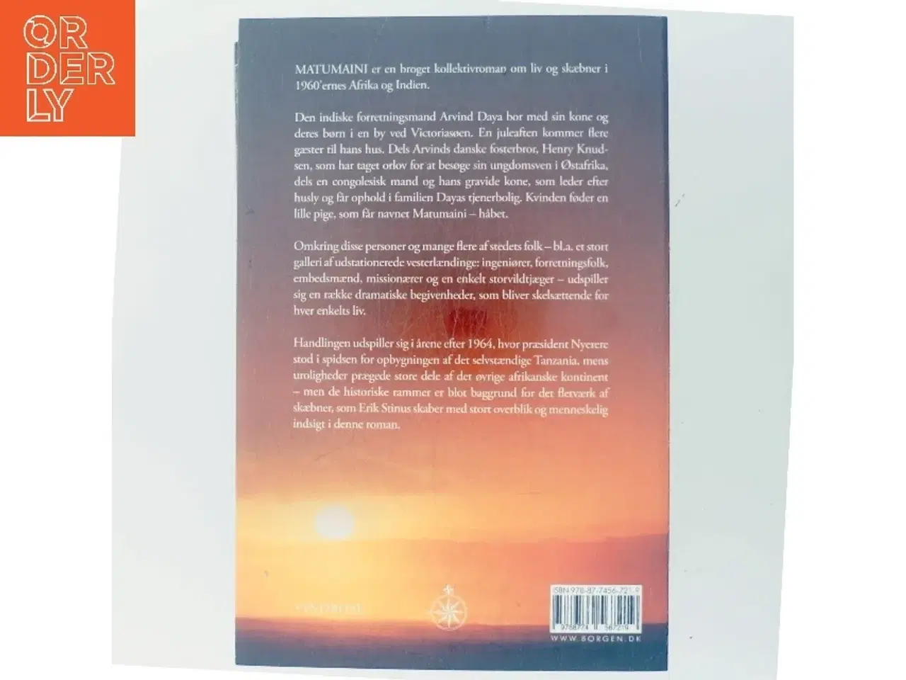 Billede 3 - Matumaini : roman af Erik Stinus (Bog)