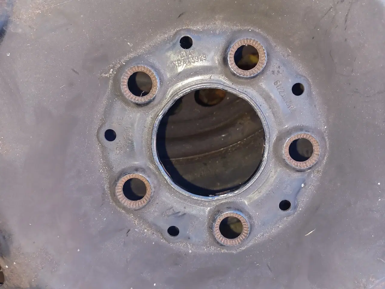 Billede 2 - Mercedes stålfælge.