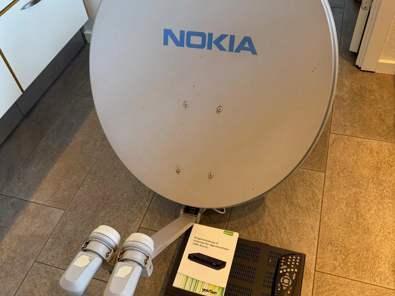 Billede 1 - Nokia parabol antenne + satellit modtager