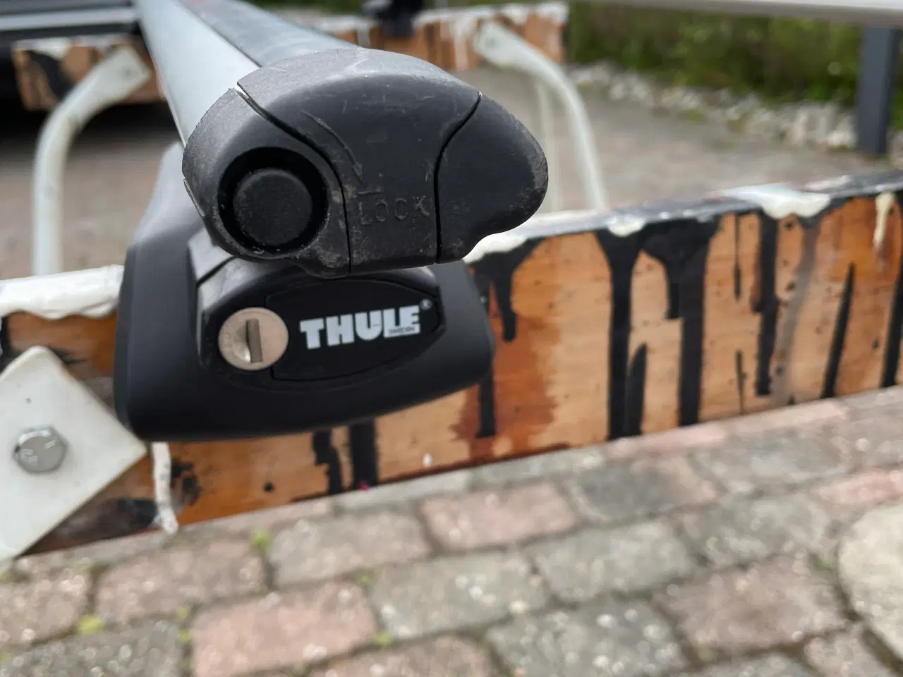 Billede 4 - Tagbøjler fra Thule til bil med tagræling