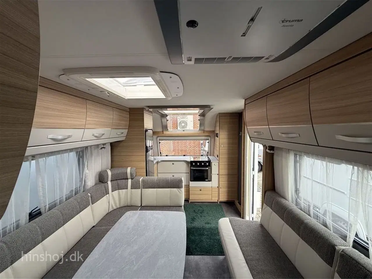 Billede 5 - 2019 - Dethleffs Generation Scandi 695 BQT   Lækker vintervogn med fritstående dobbeltseng og front køkken fra Hinshøj Caravan