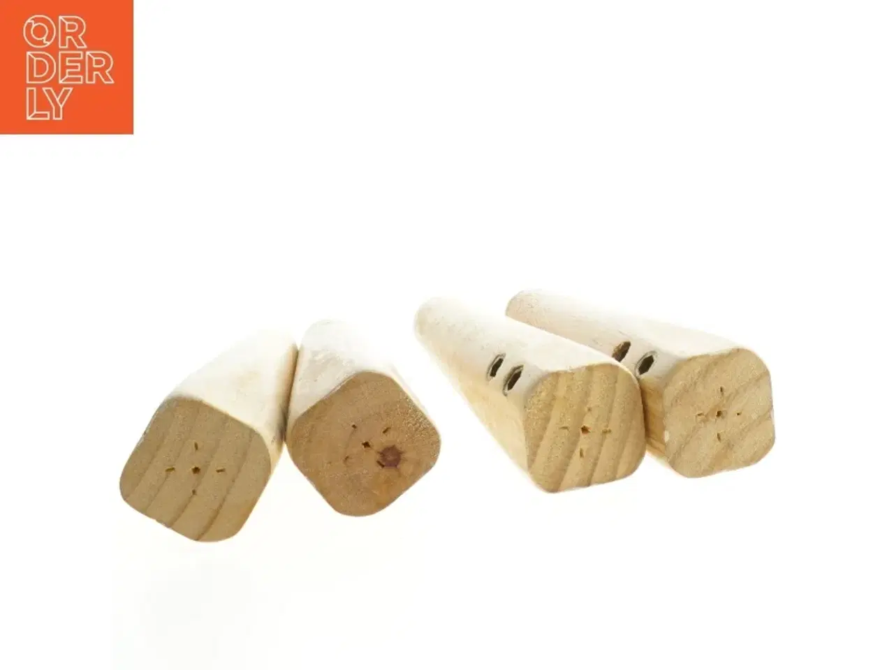 Billede 2 - Træmøbelben (str. 23 cm)