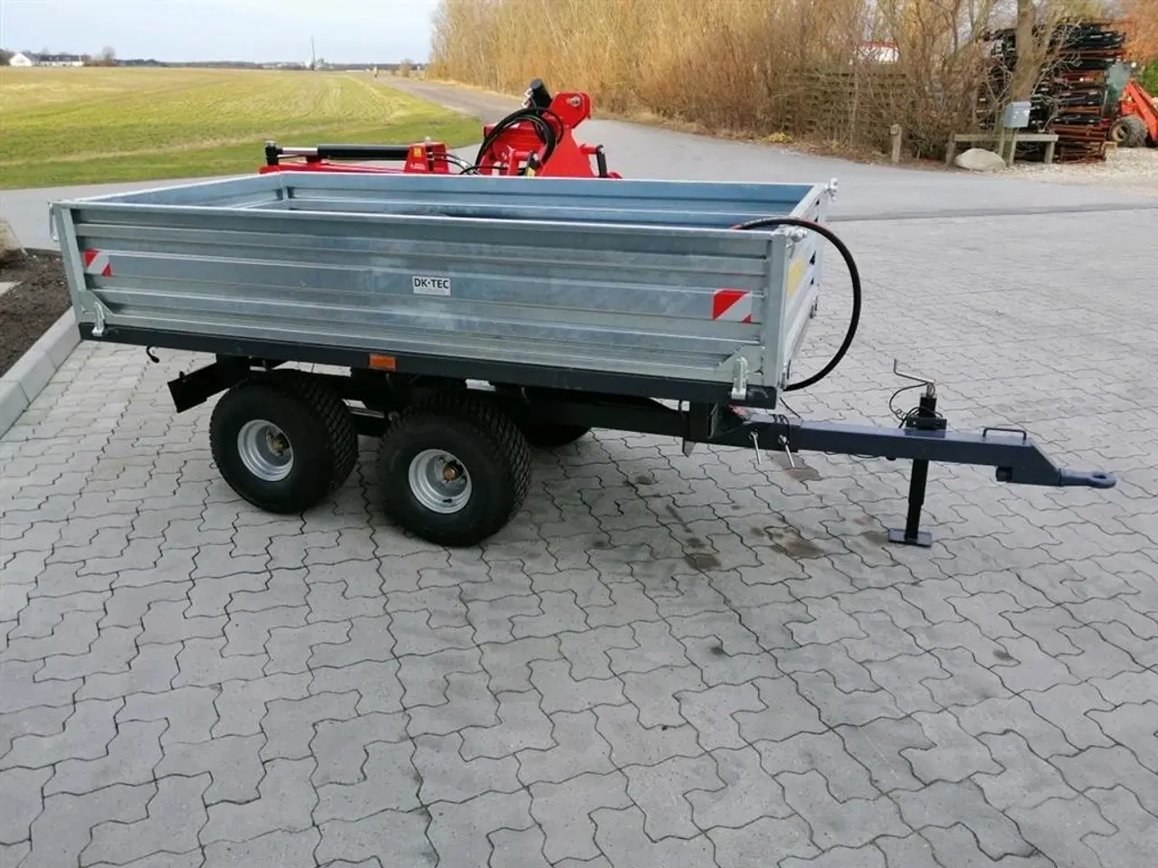 Billede 1 - DK-TEC GBT 210 cm Galvaniseret trailer 2 tons