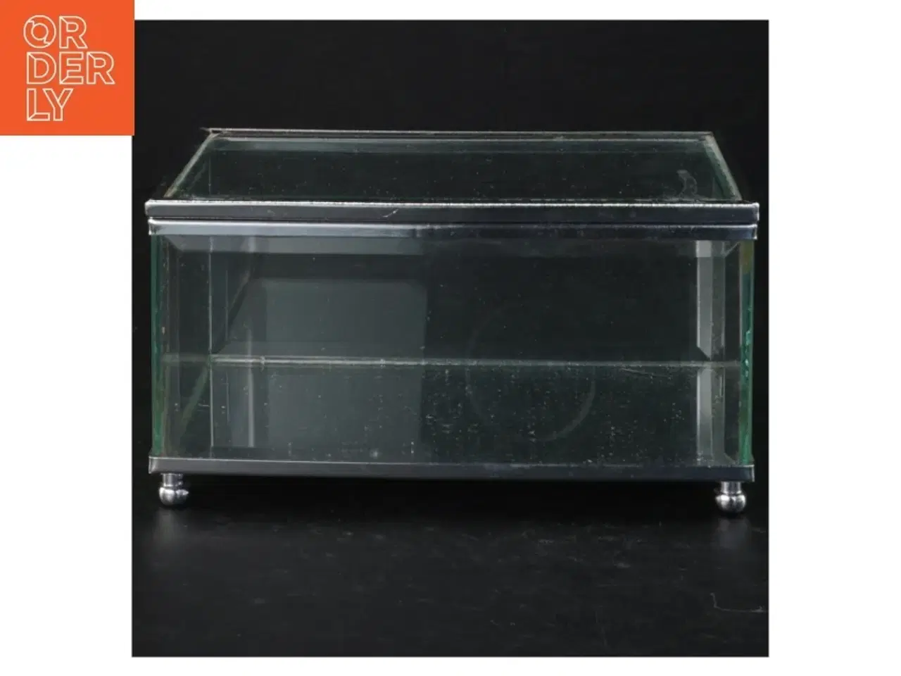 Billede 2 - Glasæske med låg fra Lisbeth Dahl(str. 15 x 10 cm)