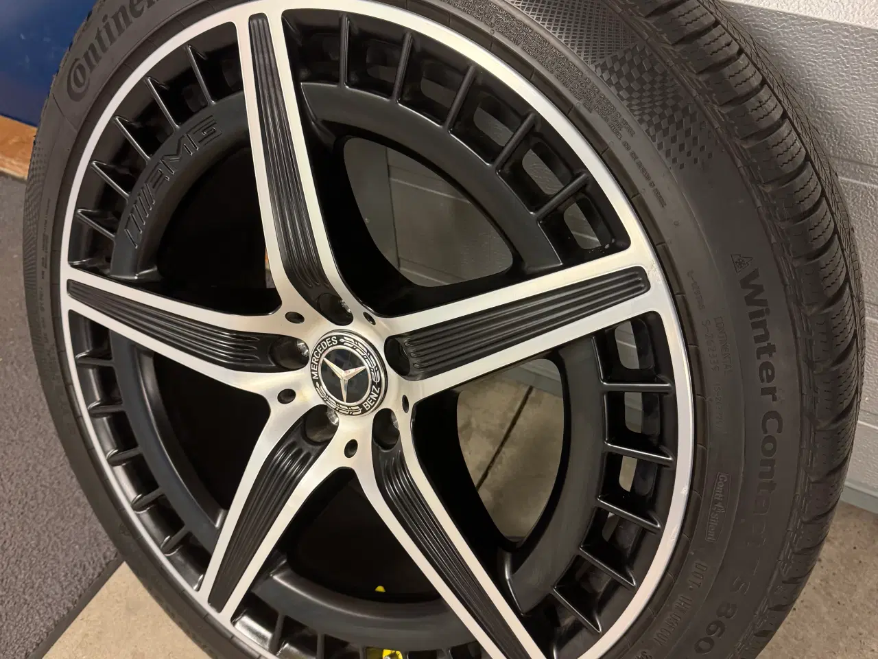 Billede 4 - Mercedes EQE - 4 stk. vinterhjul som nye.