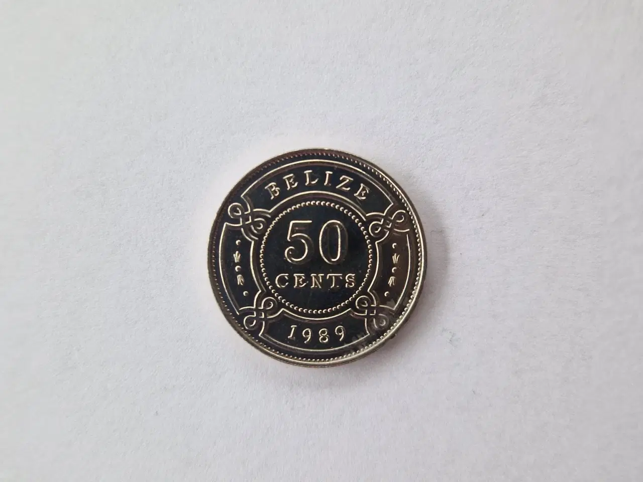 Billede 1 - 50 Cents Belize 1989