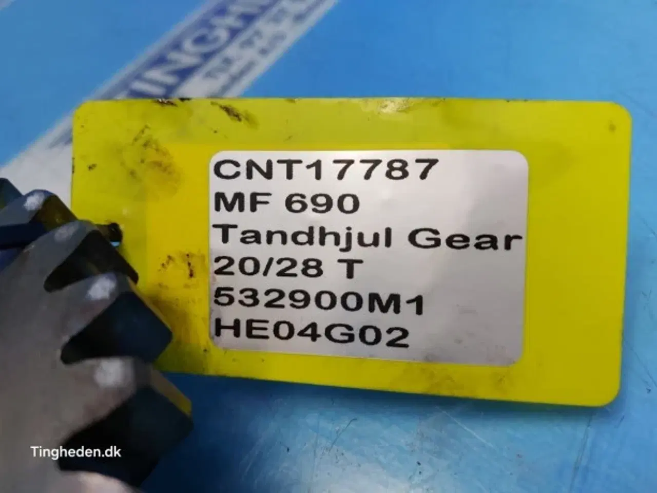 Billede 10 - Massey Ferguson 690 Tandhjul Gear 532900M1