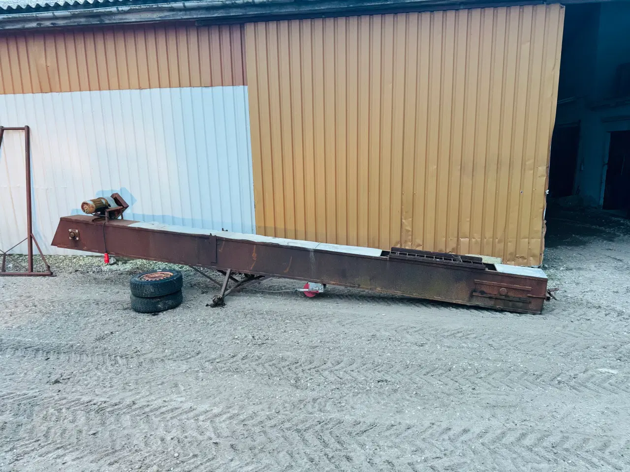 Billede 1 - Redler til flis -korn eller andet let materiale 