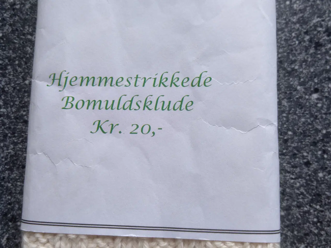 Billede 9 - Hjemmestrikkede karklude / vaskeklude